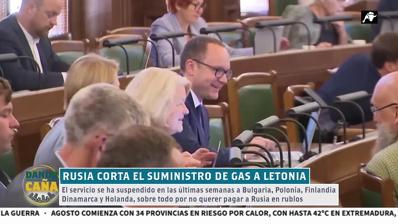 Rusia corta el suministro de gas a Letonia