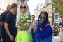 North West Channeled Mom Kim Kardashian in a Pair of Bug Eyed Sunglasses