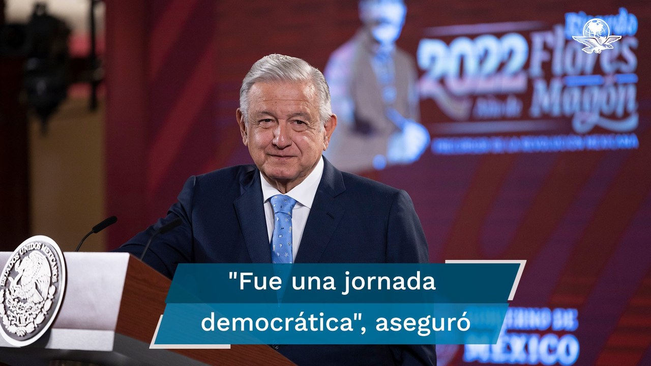 López Obrador minimiza irregularidades en elecc...