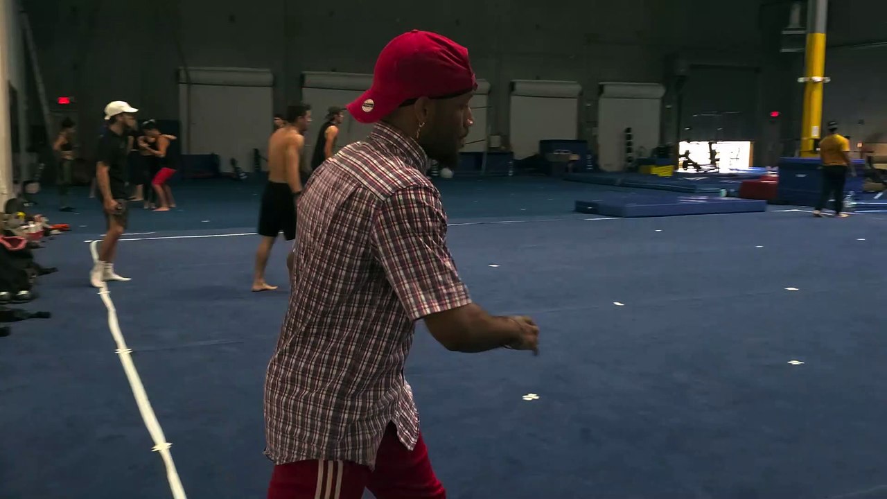 Skilled Martial Arts Tricker Demonstrates Masterful Flips