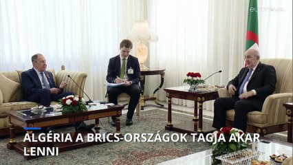 Algéria a BRICS-országcsoport tagja szeretne lenni