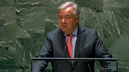 L’humanité se trouve à « un malentendu de l’anéantissement nucléaire », selon le secrétaire général de l’ONU