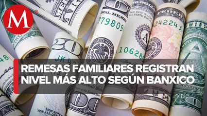 BANXICO: Remesas suman 27 mil 565 mdd en el 2022