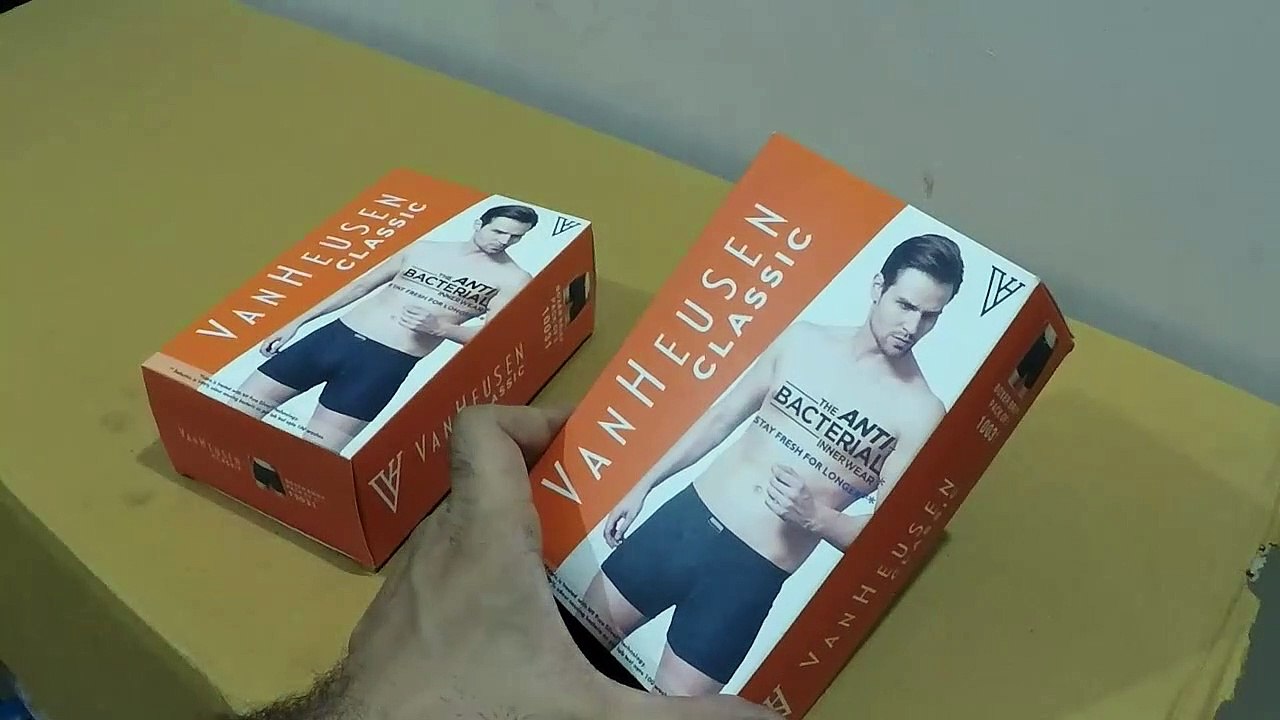 Unboxing and Review of Van Heusen Multicoloured Antibacterial Boxer Briefs