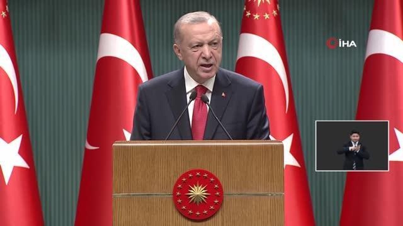 Cumhurbaşkanı Erdoğan: "Vatandaşlarımızı kira öder gibi taksitlerle, yerel ve yatay mimari anlayışına göre inşa edilmiş konut projeleriyle ev sahibi...