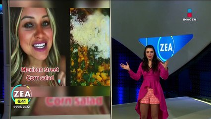 Tiktokera prepara una nueva versión de esquites