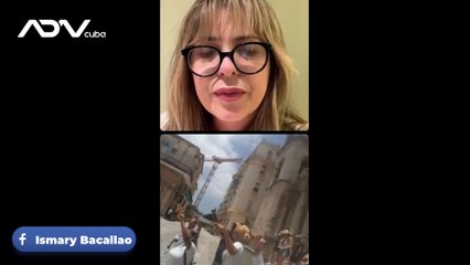 Familiares de presos políticos detenidos en medio de una protesta pacífica.