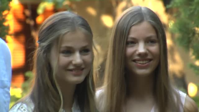 Los Reyes realizan su tradicional posado en Mallorca