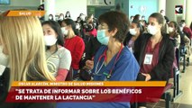 “Se trata de informar sobre los benéficos de mantener la lactancia”