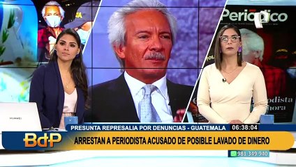 Guatemala: arrestan a director de periódico acusado de presunto lavado de dinero
