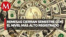 Remesas suman 27 mil 565 mdd en primer semestre de 2022; crecen 16.6%: Banxico