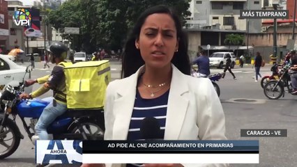 AD pide al CNE acompañamiento en primarias - 01Ago - VPItv