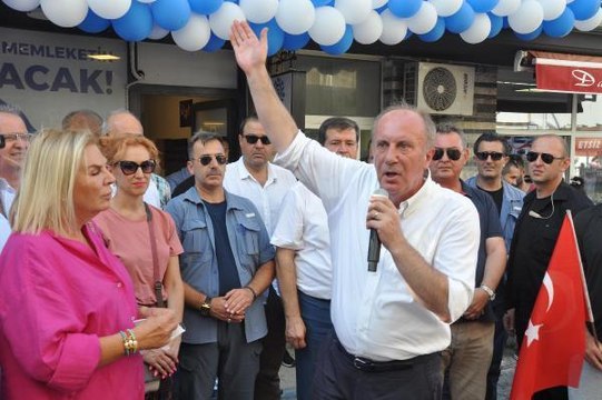 Muğla gündem haberleri... MUHARREM İNCE, PARTİSİNİN DATÇA İLÇE TEŞKİLATI'NIN AÇILIŞINA KATILDI