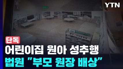 [단독] 어린이집 원아끼리 성추행...법원 "부모·원장이 배상해야" / YTN