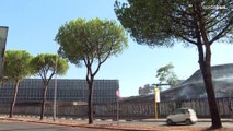 Les célèbres studios de cinéma de Cinecittà à Rome victimes d'un incendie