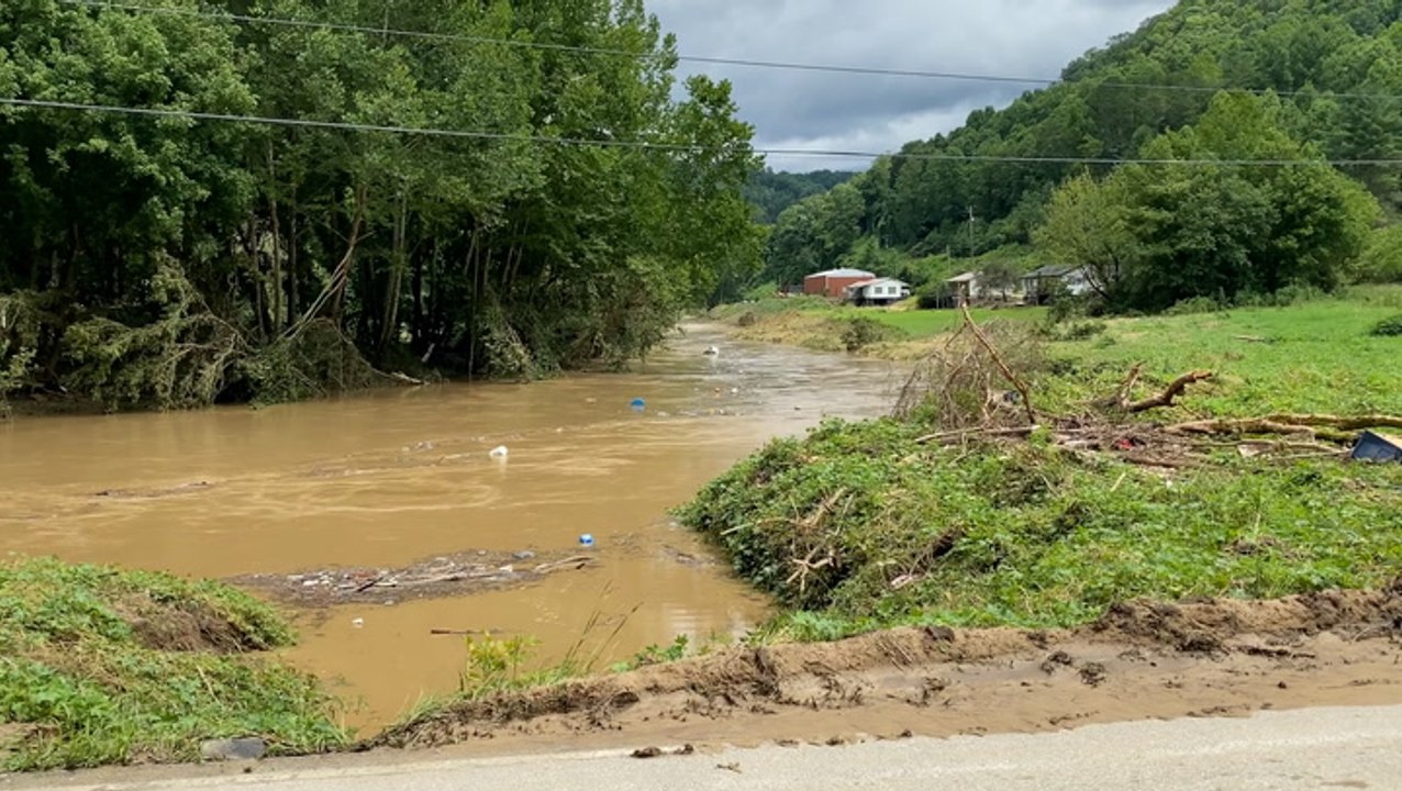 Water rising again as Kentucky towns start long cleanup from devastating floods