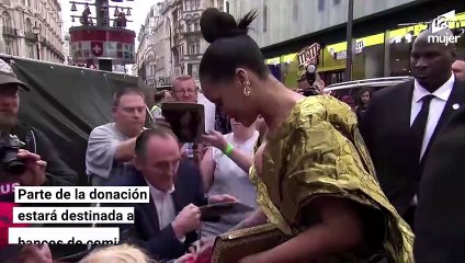 Rihanna donó 5 millones de dólares para contribuir con la lucha contra el COVID-19