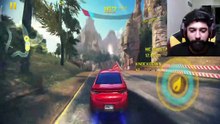 Asfalt main ki dounwa dar Driving