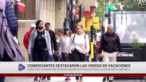 COMERCIANTES DESTACARON LAS VENTAS EN VACACIONES
