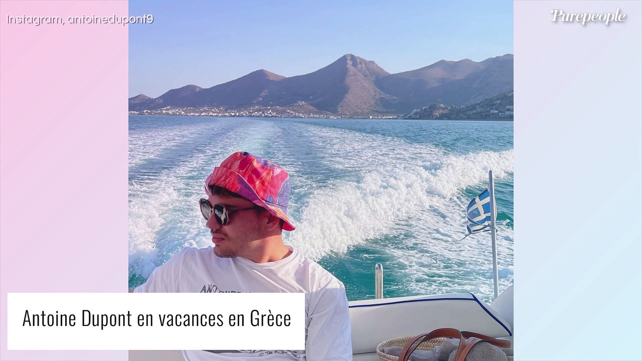 Antoine Dupont s'éclate en Crète : farniente, plongée et piscine pour la star des Bleus !