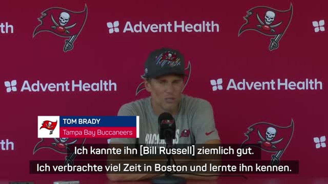 Brady: Bill Russell war “imposante Erscheinung”