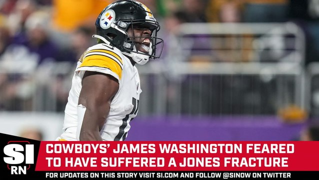 Cowboys Fear WR James Washington Suffered Jones Fracture