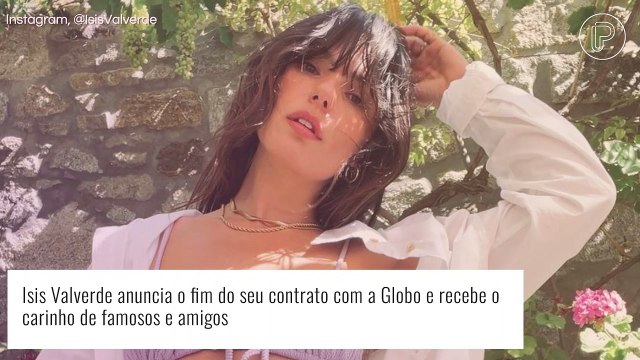 Acabou! Isis Valverde é afastada da Globo após 17 anos na emissora e faz anúncio em carta aberta