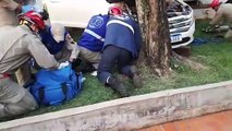 Urgente: criança é atropelada e fica presa embaixo de veículo no Bairro Coqueiral