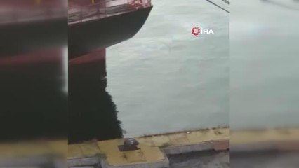 İzmit Körfezi'ni kirleten gemiye ceza yağdı