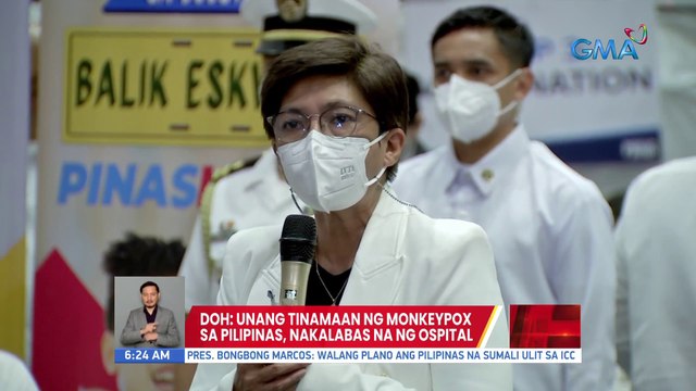 DOH: Unang tinamaan ng Monkeypox sa Pilipinas, nakalabas na ng ospital | UB