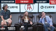 Tom Brady Gets Heckled By Crazy Reporter - Barstool Rundown - August 1, 2022