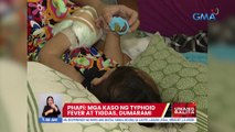 PHAPI: Mga kaso ng typhoid fever at tigdas, dumarami | UB