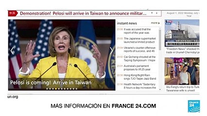 Posible visita de Nancy Pelosi aumenta la tensión entre EE.UU y China