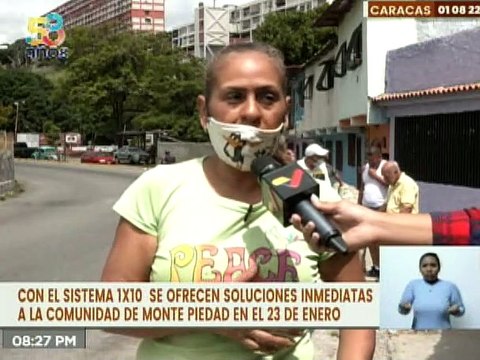 Caracas | Sistema 1X10 activó la reparación de avería en sistema de agua de Monte Piedad