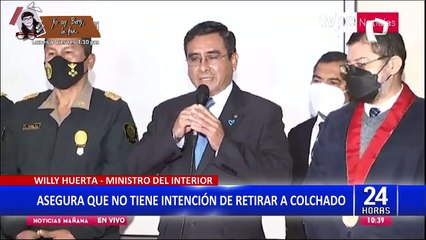 Ministro Huerta: “El equipo especial de la PNP debe ser conducido por un miembro de la Diviac”
