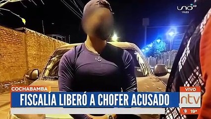 Fiscalía liberó a chofer acusado