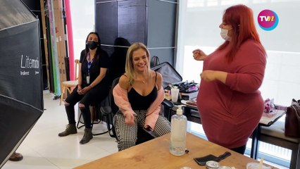 Detrás de cámaras Alma Cero TVnotas ED 1330