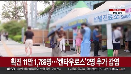 신규확진 11만 1,789명…'켄타우로스' 2명 추가 감염