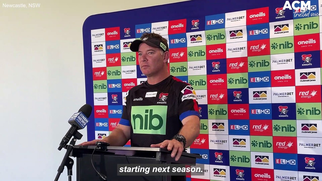 Knights coach Adam O'Brien addresses fan concerns | August 2, 2022 | Newcastle Herald