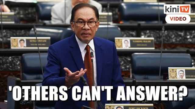 Anwar: PM absent, but can't other ministers answer my question?