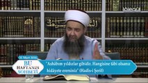 31 Mart 2016 Tarihli Bu Haftanın Sohbeti Cübbeli Ahmet Hocaefendi