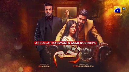 Zakham Episode 09 - [Eng Sub] - Aagha Ali - Sehar Khan - 18th June 2022
