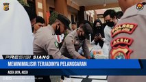 Propam Polres Aceh Jaya Lakukan Tes Urine Terhadap Personel Polres Aceh Jaya