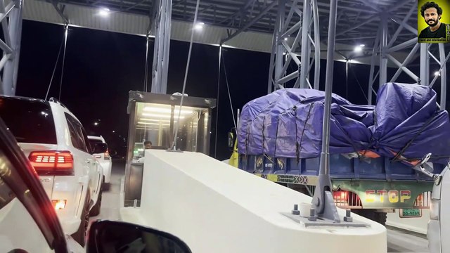 রাতের পদ্মা সেতু । Night view of Padma Bridge |