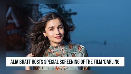 Alia Bhatt Hosts Special Screening Of The Film ‘Darling’
