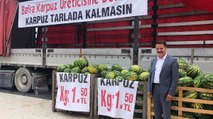 CHP’li belediye günde 75 ton karpuz satıyor