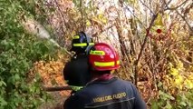 Incendi Umbria, brucia ancora il bosco di Guardea