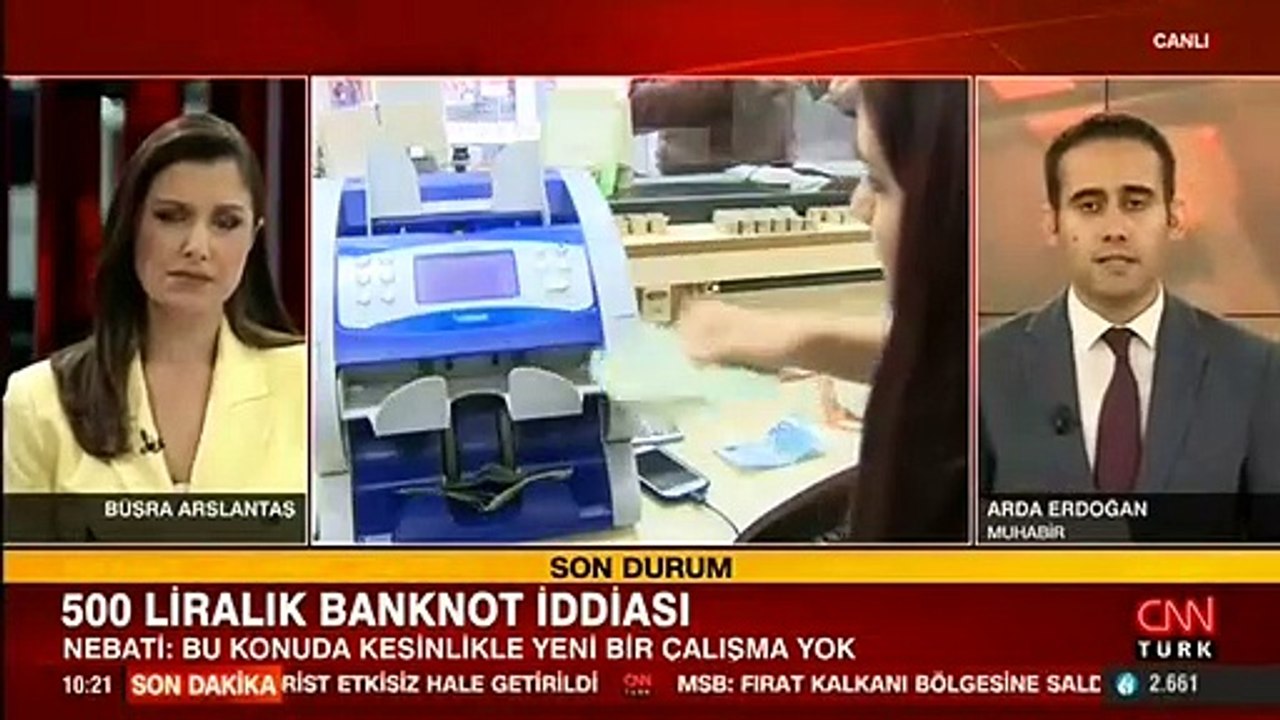 Son dakika! Bakan Nebati 500 TL banknot iddialarına yanıt verdi