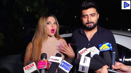 #Radil - Rakhi Sawant  Adil Khan Dinner  With Adil Family's  At Taj Lands End
