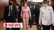 Buzz of excitement at Parliament during Nancy Pelosi's visit
